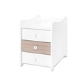 Letto MAXI PLUS NEW white+amber /mobiletto multifunzionale/